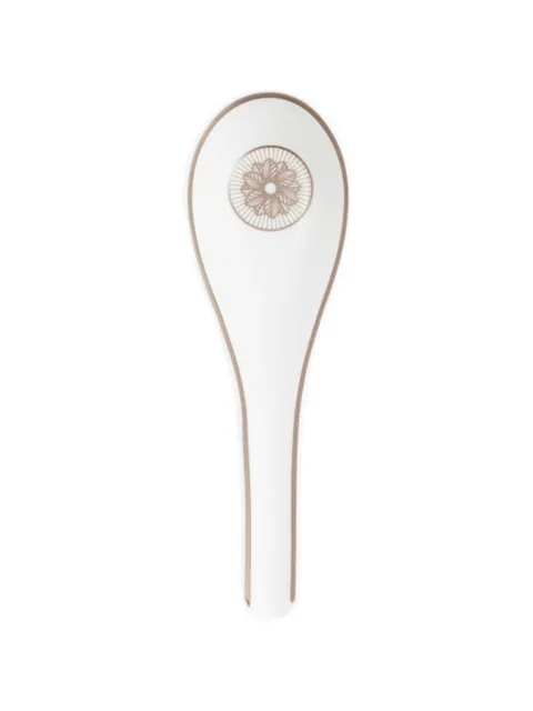 Christofle Malmaison Impériale floral porcelain spoon