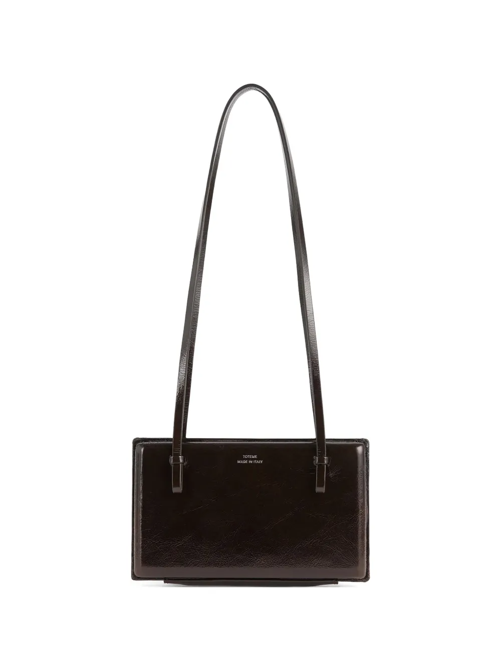 TOTEME Cocktail naplack shoulder bag - Marrone