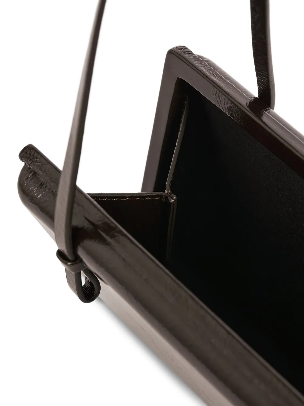  Toteme Cocktail Naplack Shoulder Bag - Brown 