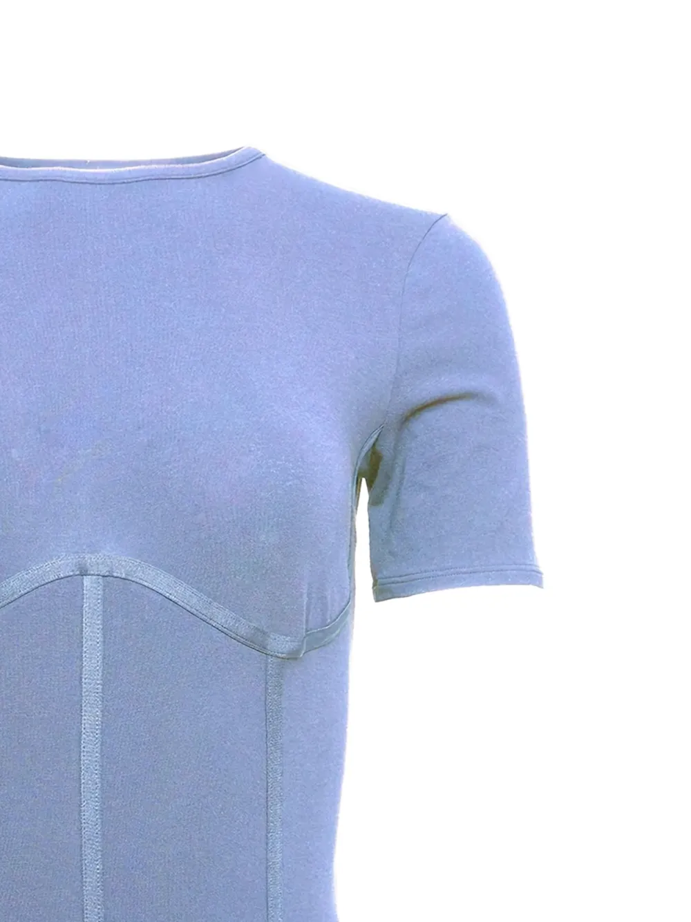 Fleur Du Mal Seam T-shirt Bodysuit - Blue 
