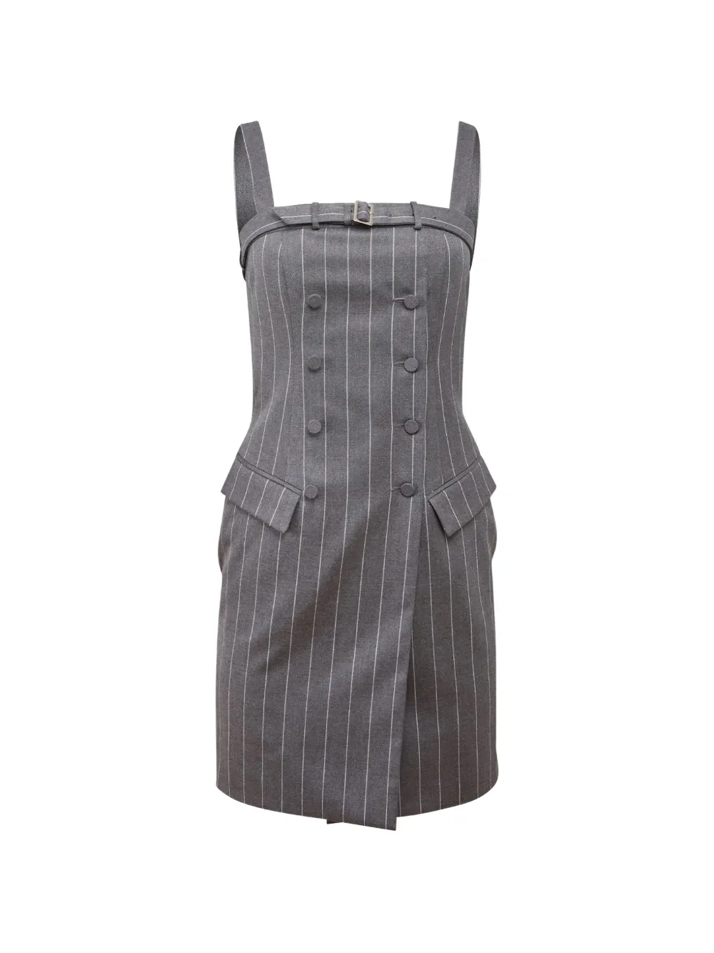 Fleur Du Mal Maxwell mini dress - Grigio