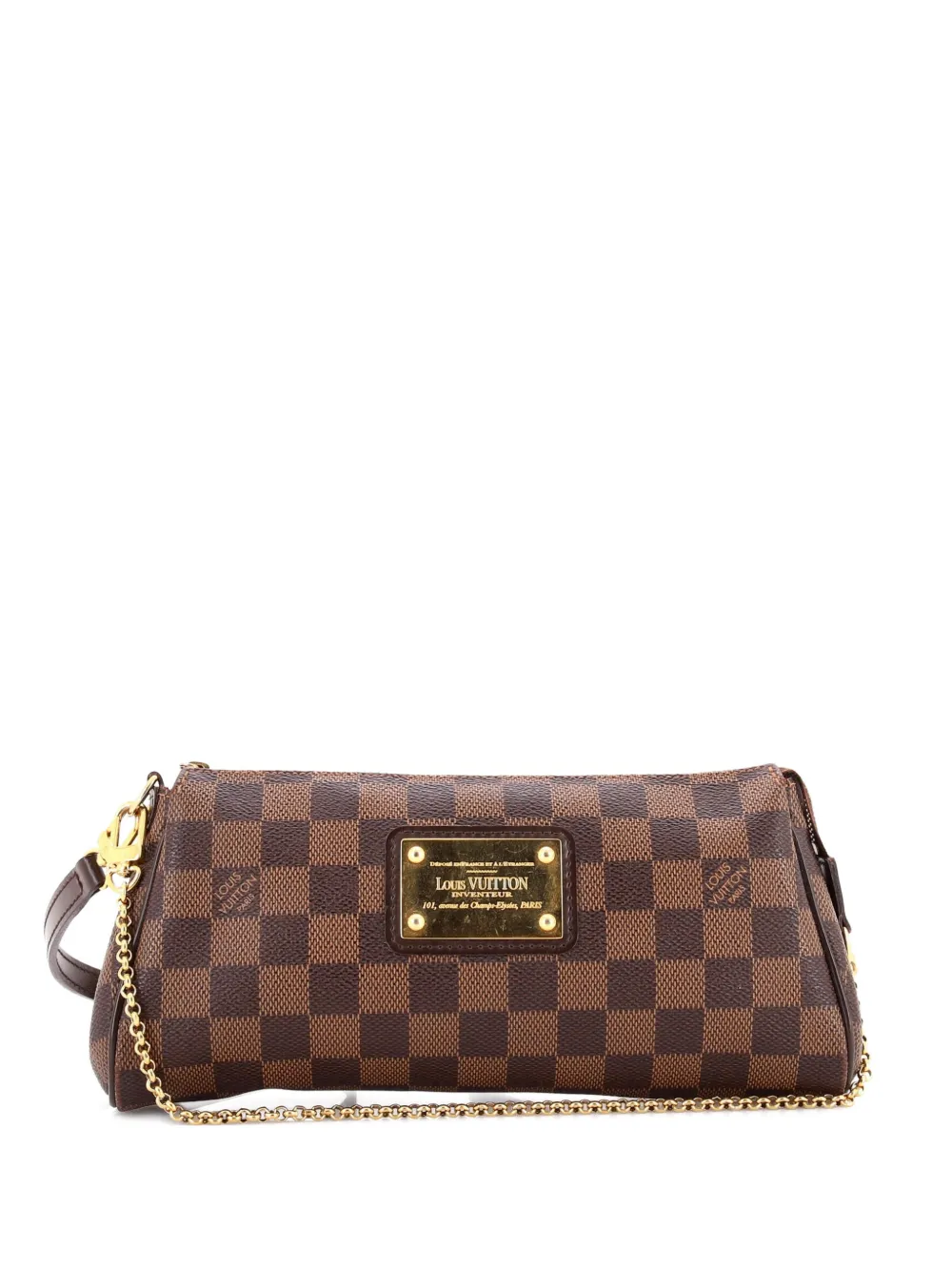Louis Vuitton Pre-Owned Eva Handbag Damier clutch bag - Marrone