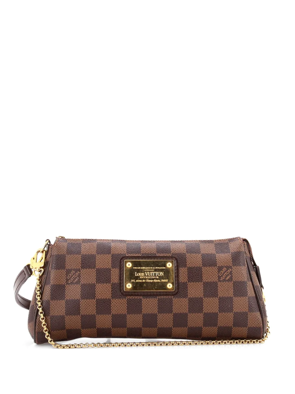 Louis Vuitton Pre-Owned Eva Handbag Damier clutch bag - Marrone