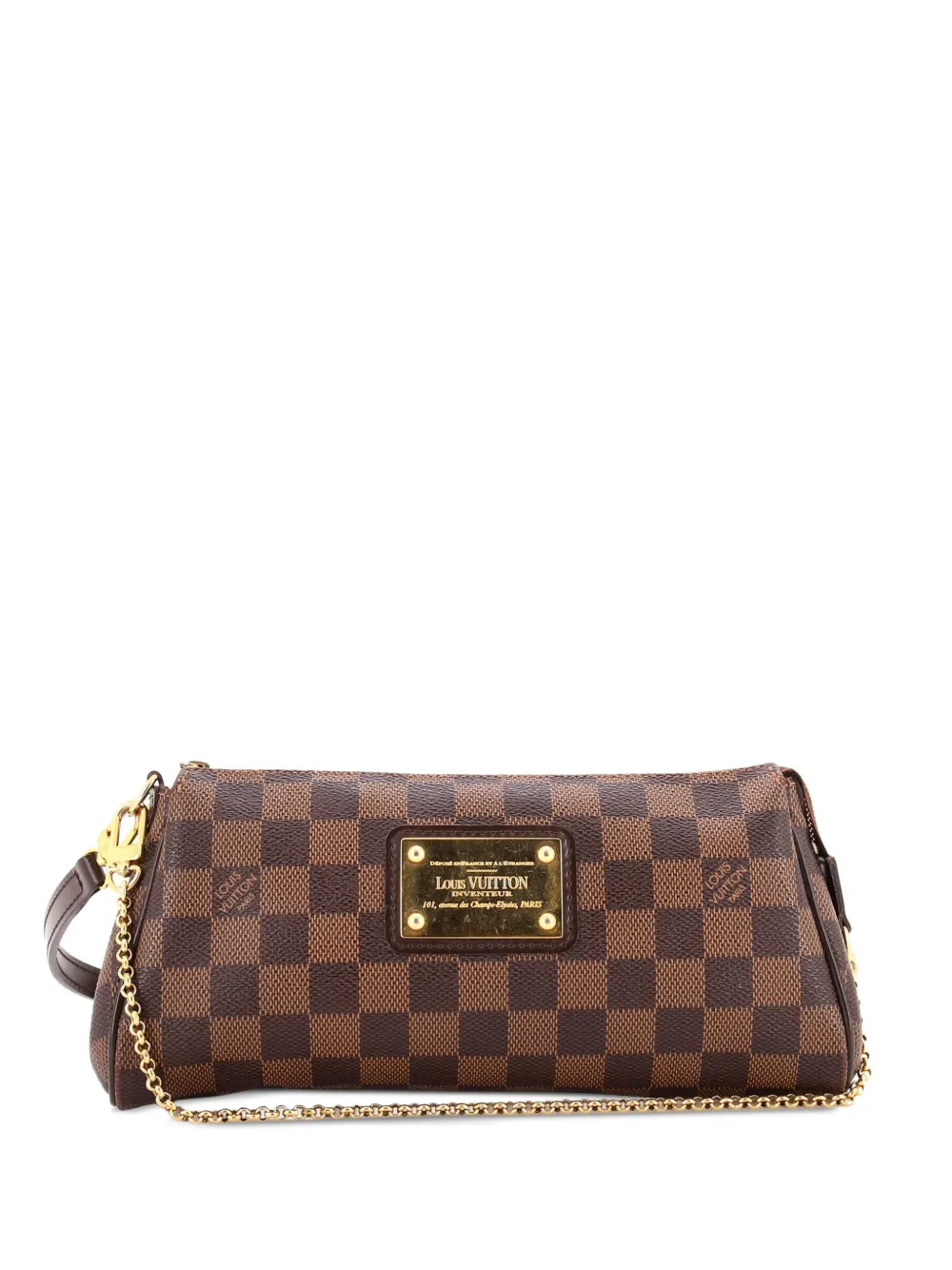 Louis Vuitton Pre-Owned Eva Handbag Damier clutch bag - Marrone