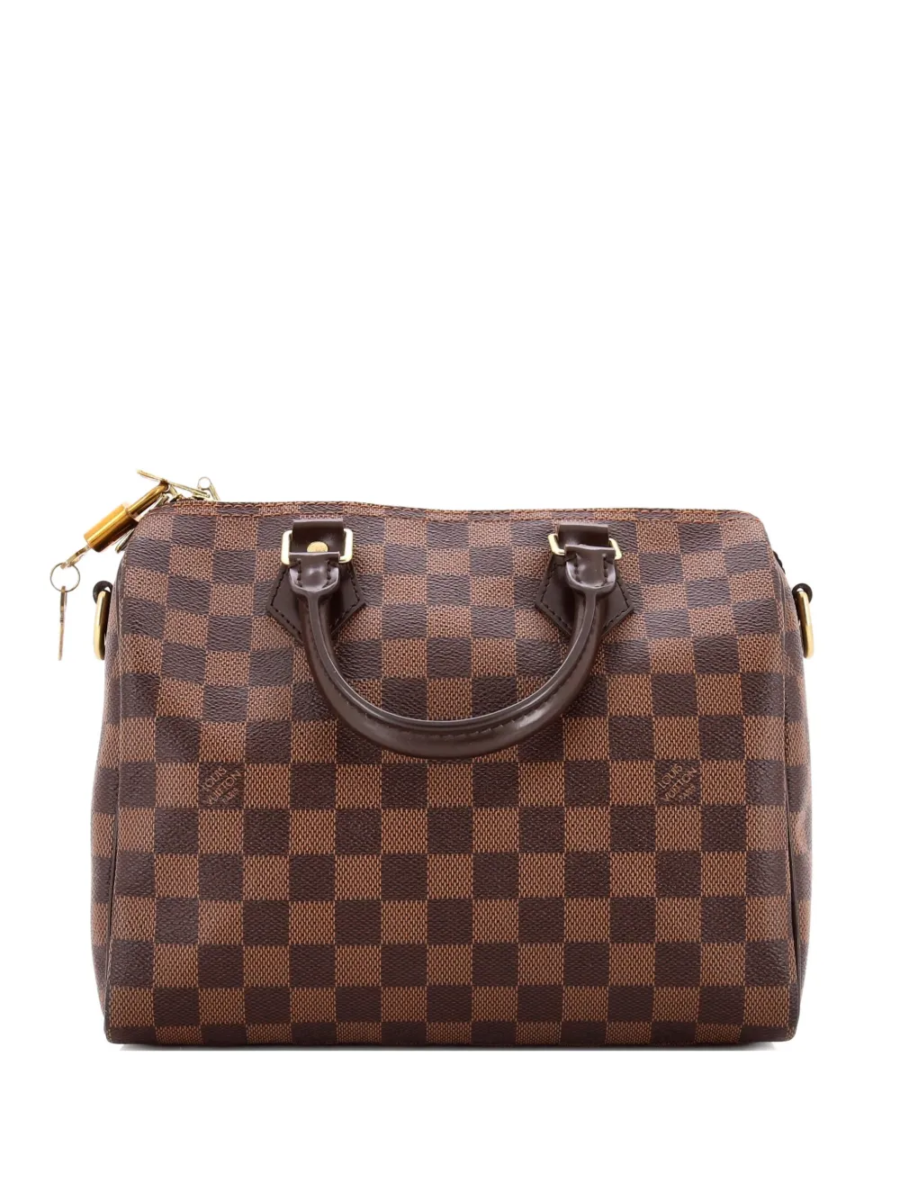 Louis Vuitton Pre-Owned Speedy Bandouliere Bag Damier 25 satchel - Marrone