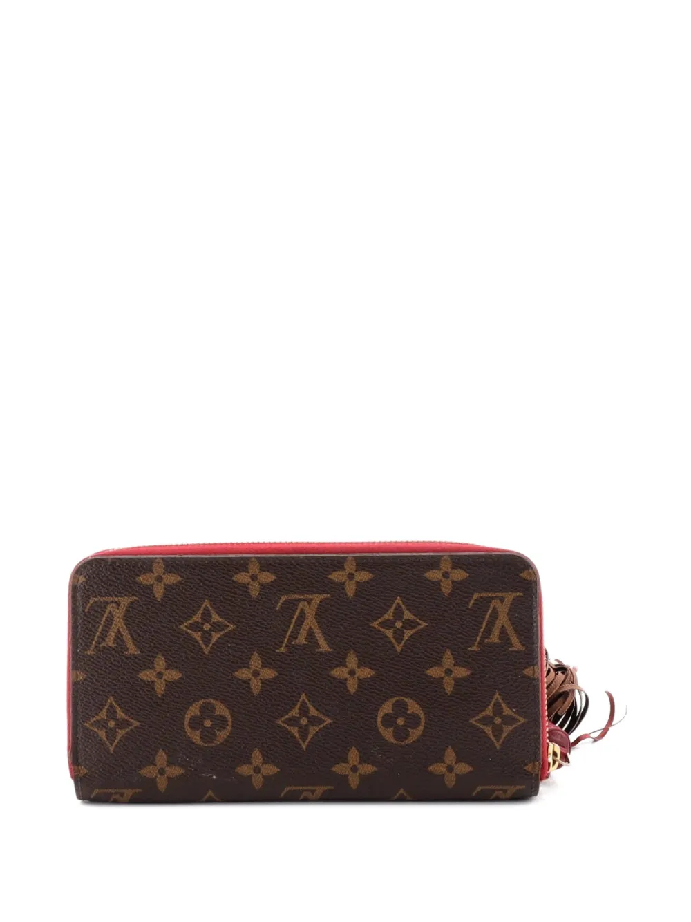 Louis Vuitton Pre-Owned Tassel Zippy Wallet Monogram Canvas small wallets - Marrone