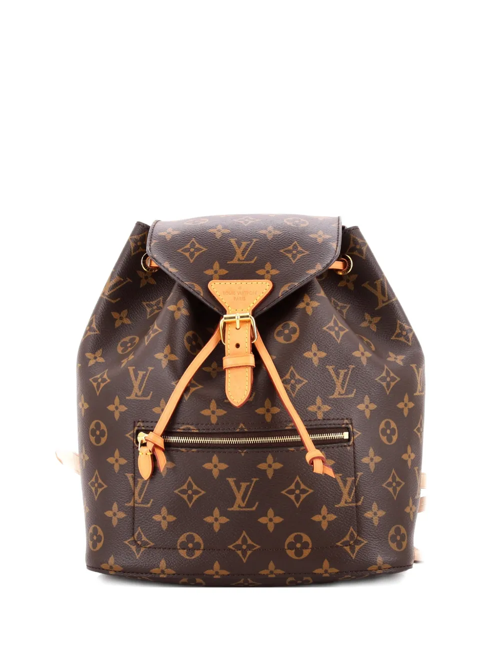 Louis Vuitton Pre-Owned Montsouris Monogram Canvas backpack - Marrone