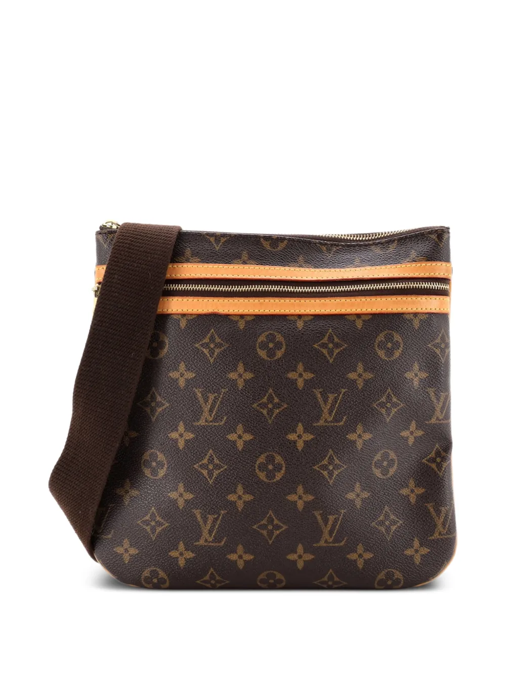 Louis Vuitton Pre-Owned Bosphore Pochette Monogram Canvas crossbody bag - Marrone
