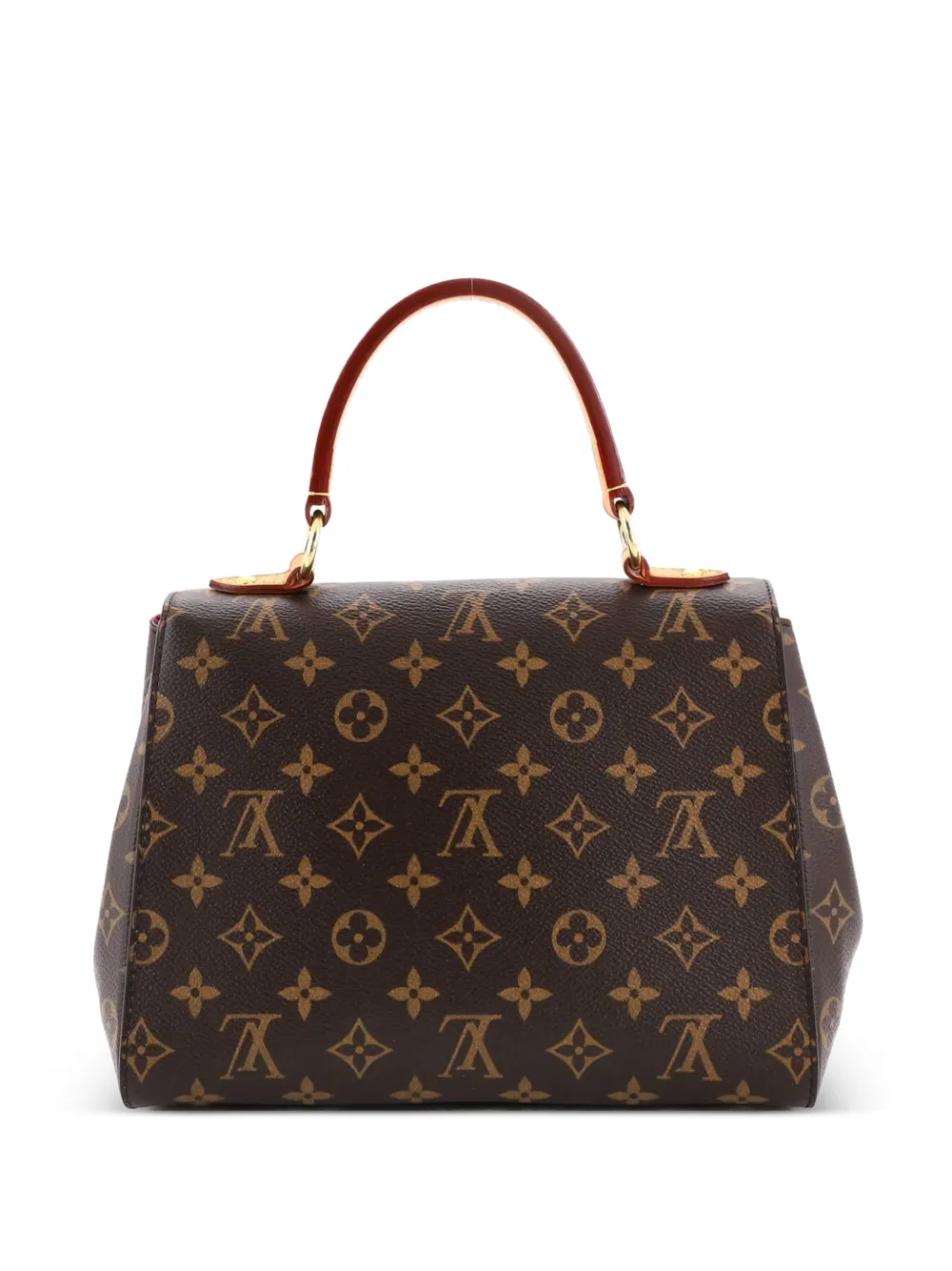 Cluny Top Handle Bag Monogram Canvas Bb Satchel