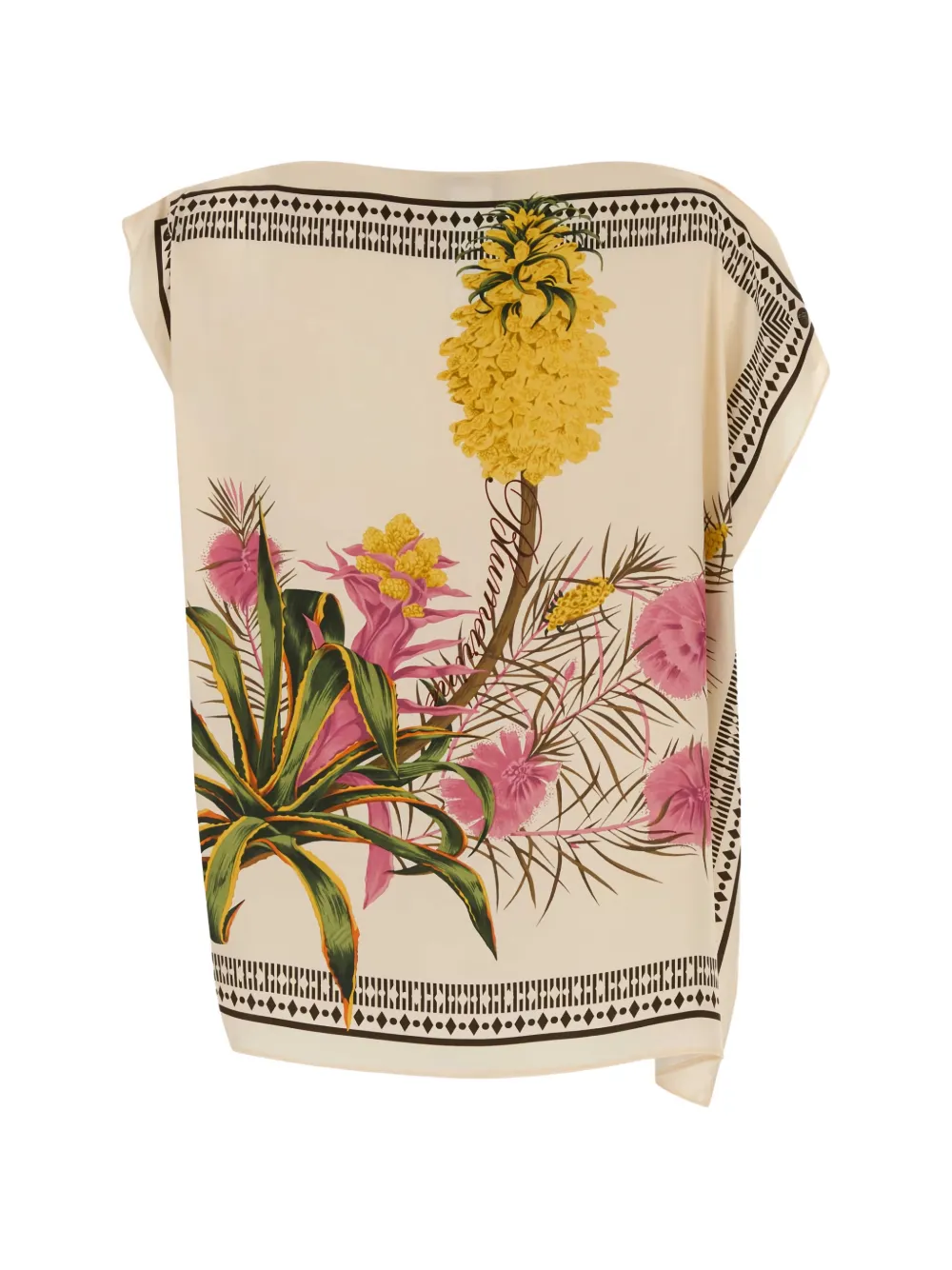  Blumarine Printed Top - Neutrals 