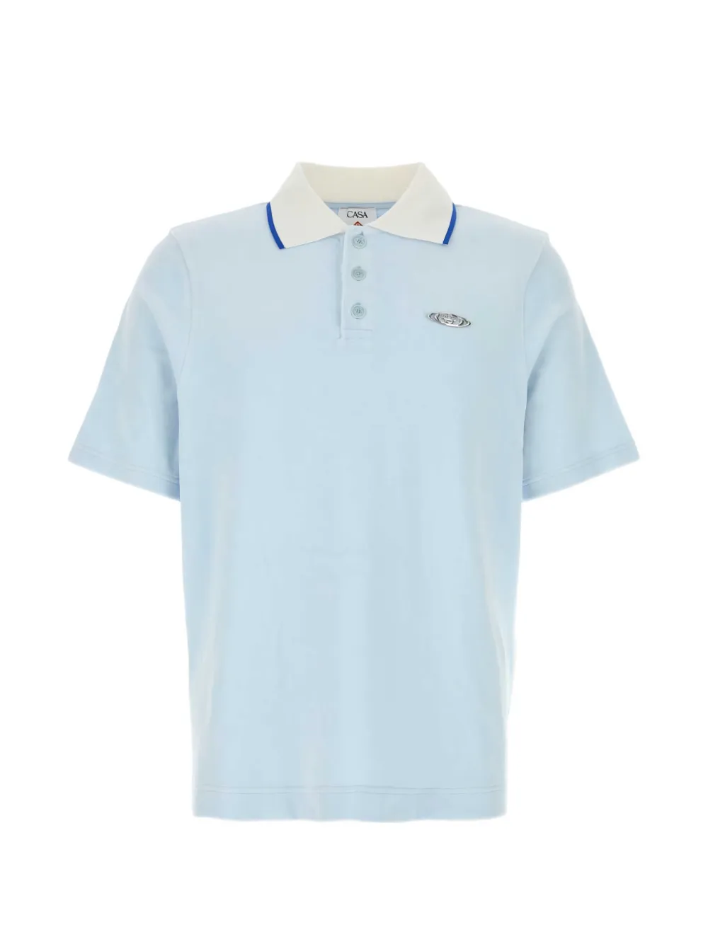 Casablanca blue polo shirt