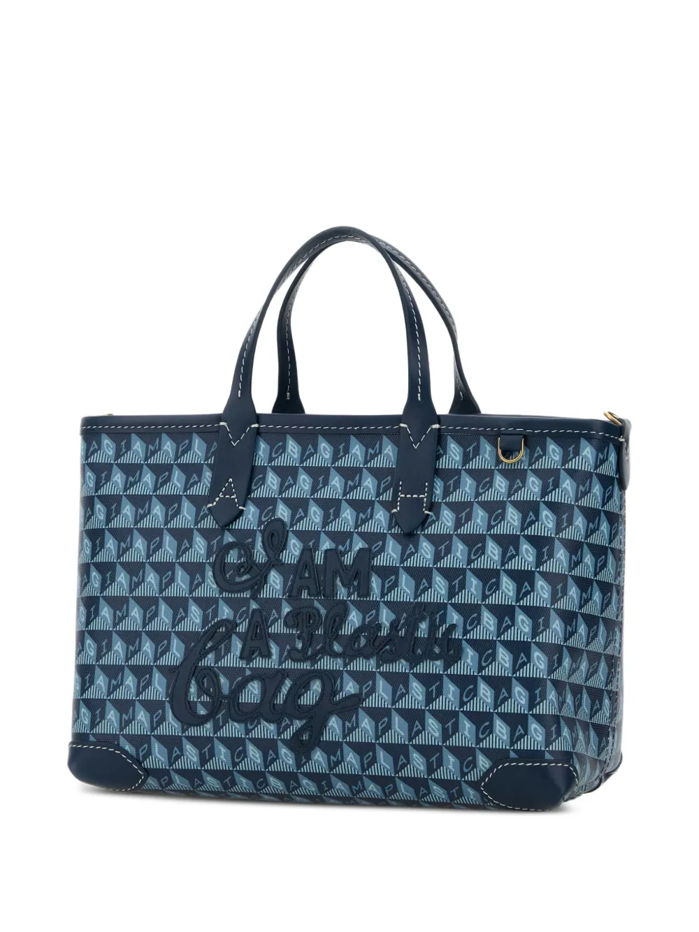  Anya Hindmarch I Am A Plastic Bag Mini Bag - Blue 
