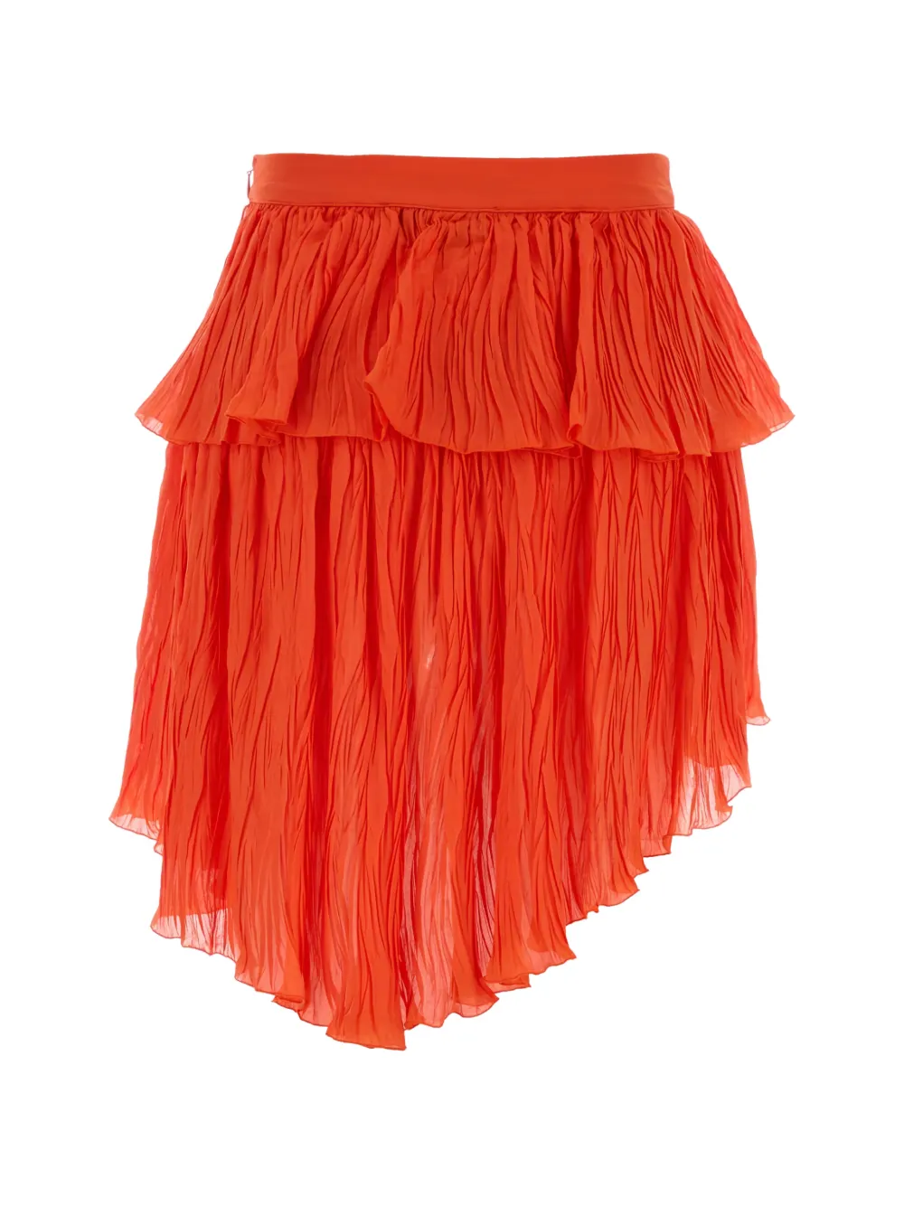  Blumarine Tiered Mini Skirt - Orange 