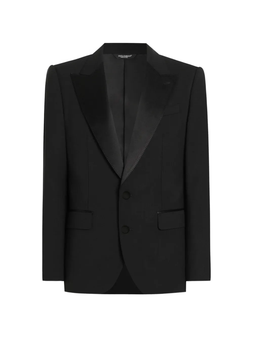 Dolce & Gabbana peak-lapel blazer - Nero