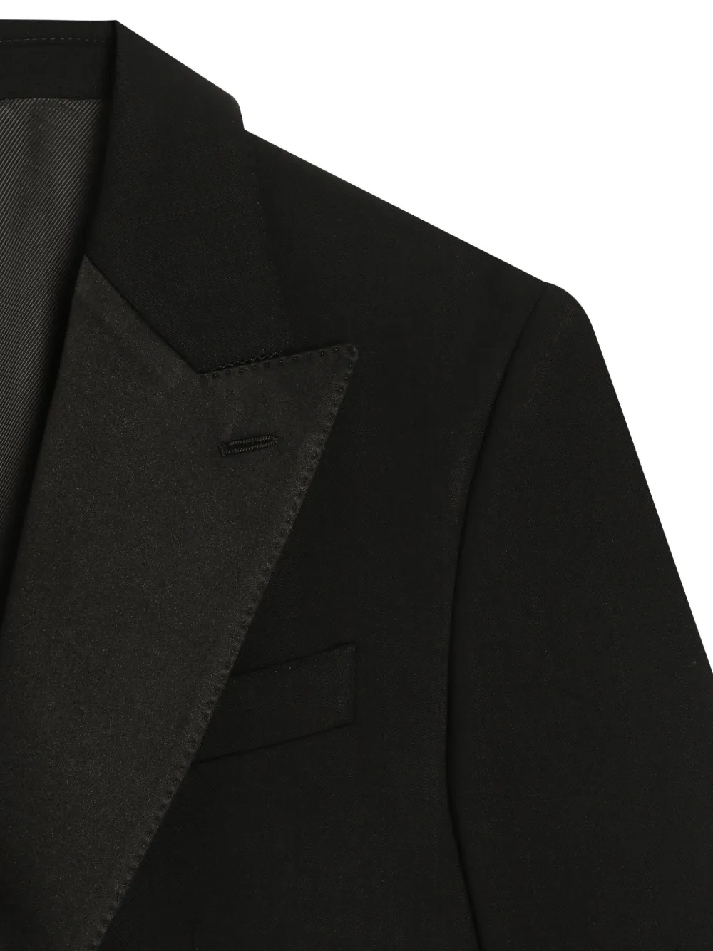  Dolce & Gabbana Peak-lapel Blazer - Black 