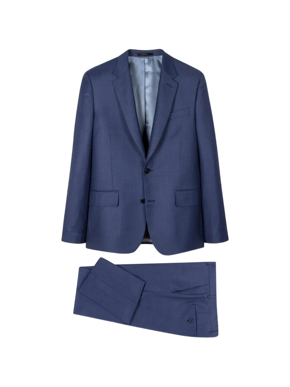 Paul Smith The Soho textured notch suit - Blu