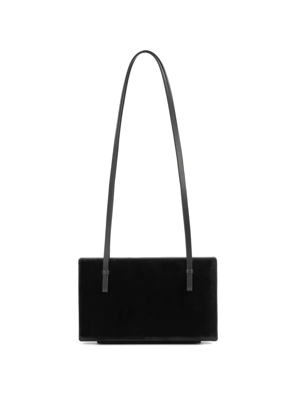 TOTEME magnetic closure shoulder bag - Nero