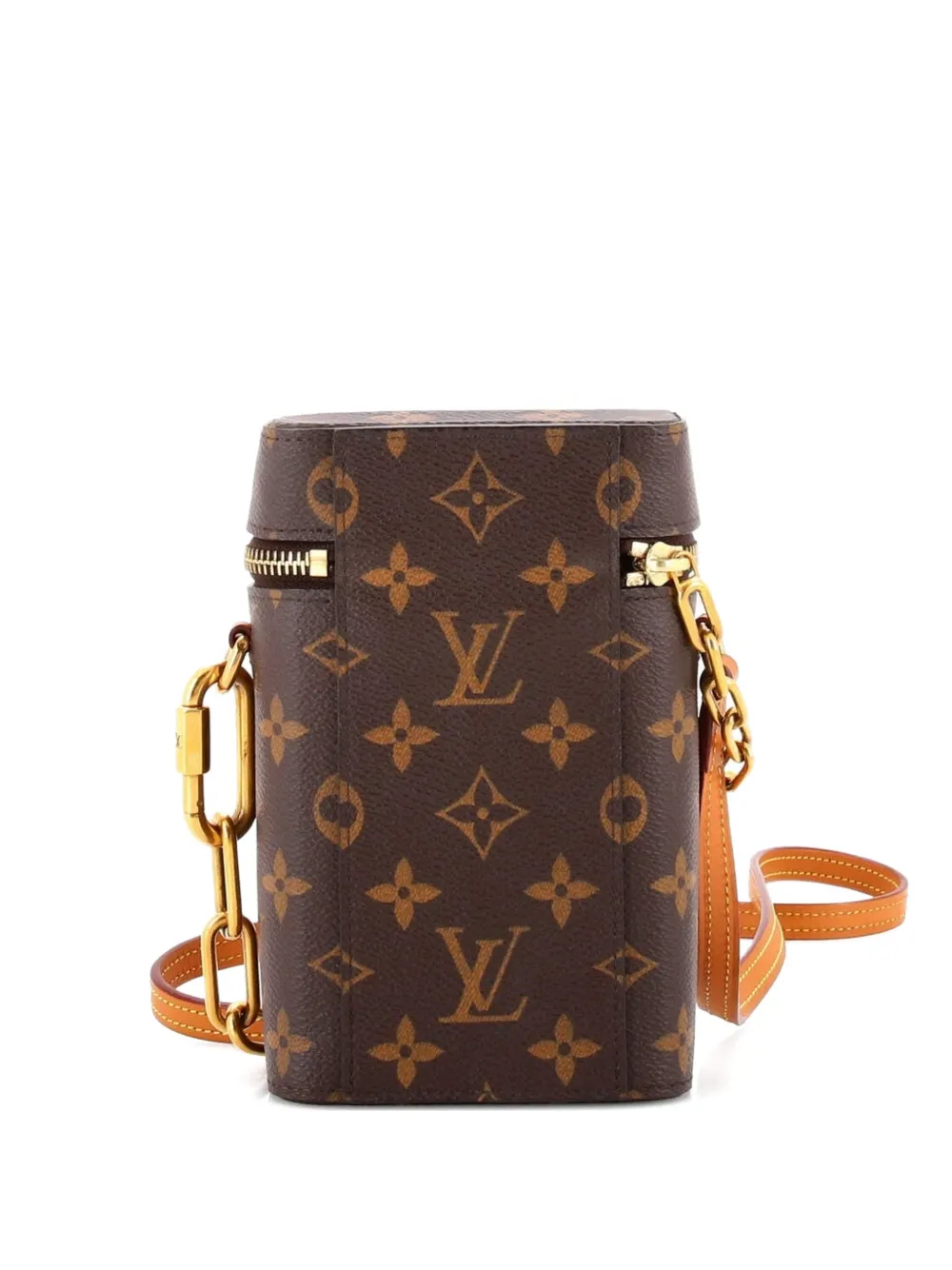 Louis Vuitton Pre-Owned Phone Box Bag Monogram Canvas crossbody bag - Marrone