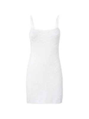 white lace dress polyvore Gunnhild Lace Deep V Maxi Dress