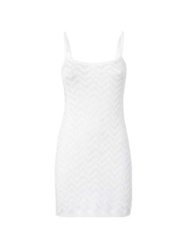 missoni white mini dress Missoni