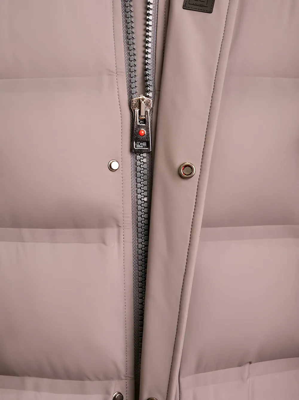  Kiton Hekla Zip Fastening Puffer Coat - Neutrals 