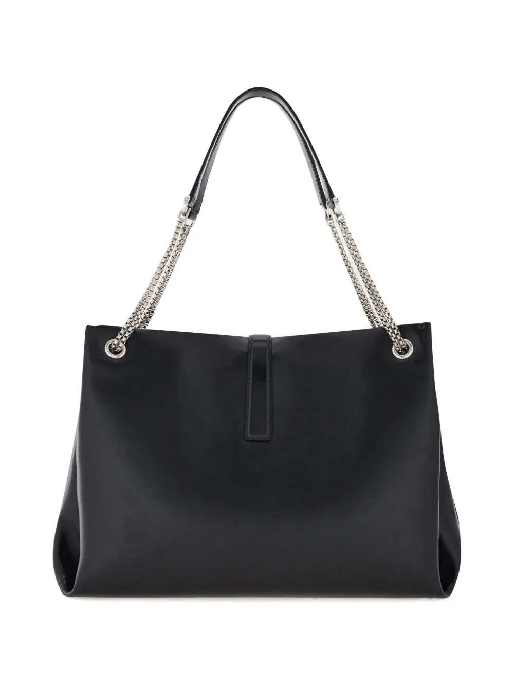 Ferragamo Shopper met ketting Zwart