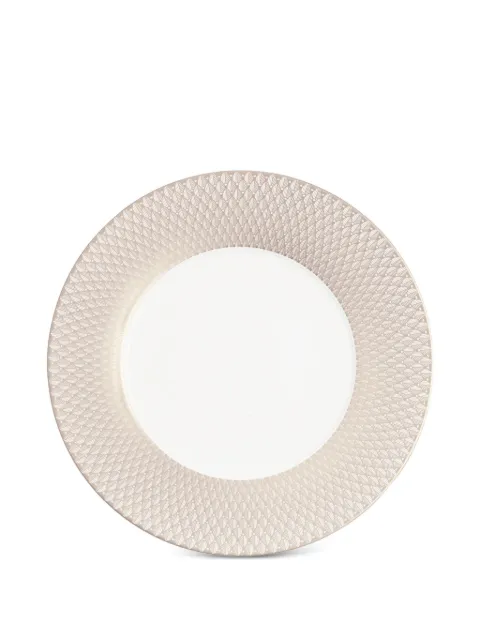 Christofle patterned porcelain underplate