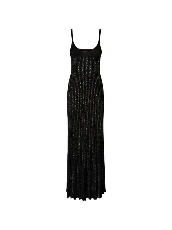 black and gold long sleeve dress Cabana Life - Metallic Keyhole Dress - Black