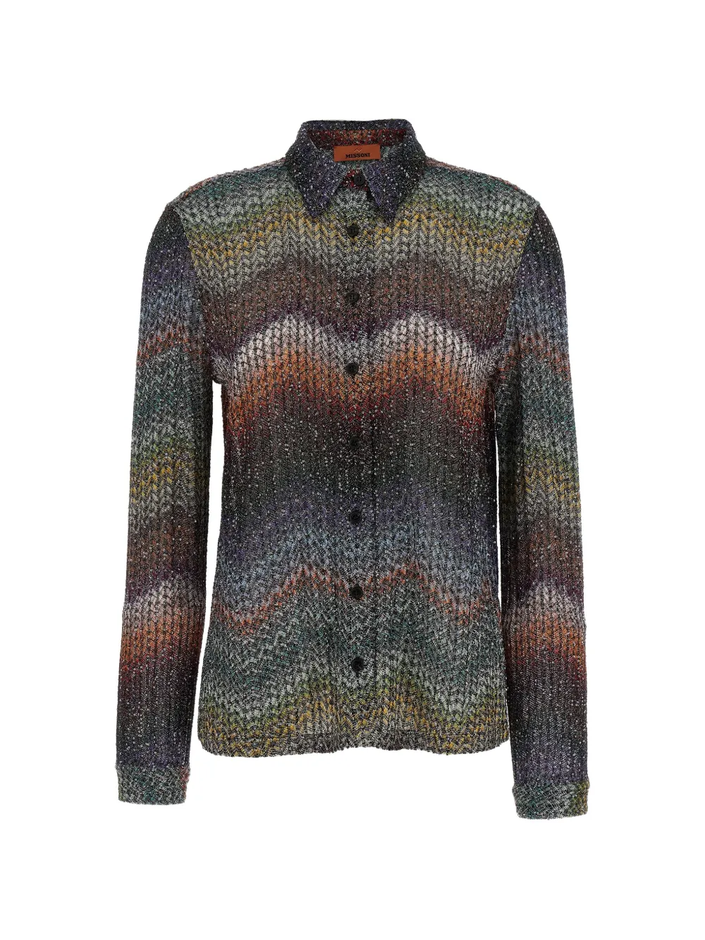 Missoni sequin zigzag shirt - Grigio