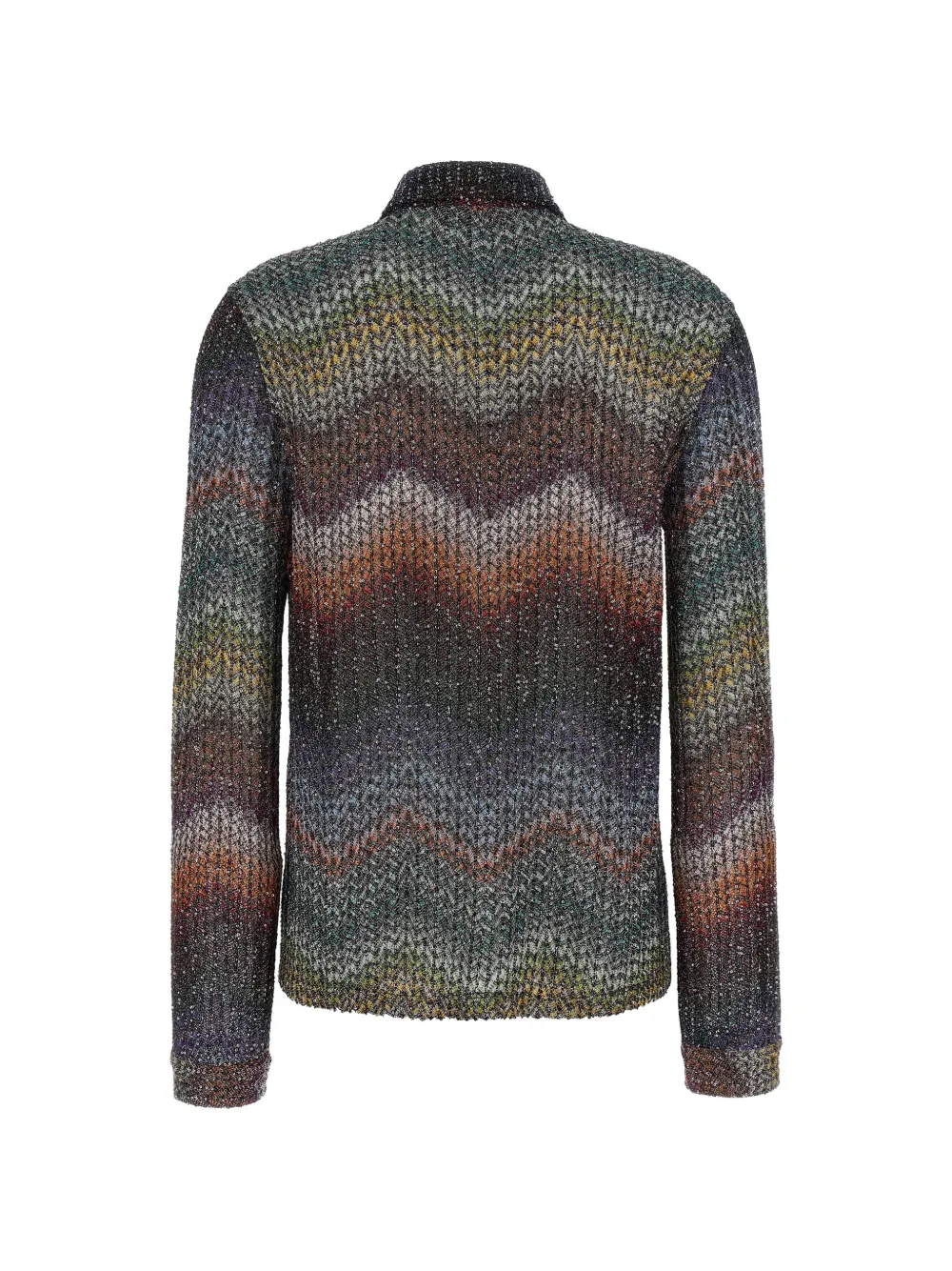  Missoni Sequin Zigzag Shirt - Grey 