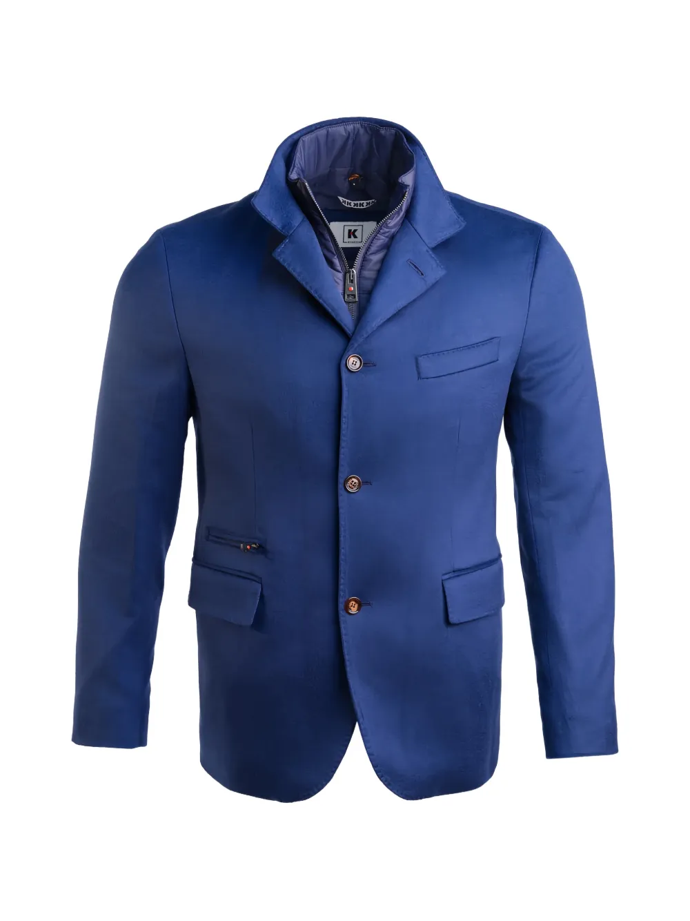 Kiton Tipas cashmere overcoat - Blu