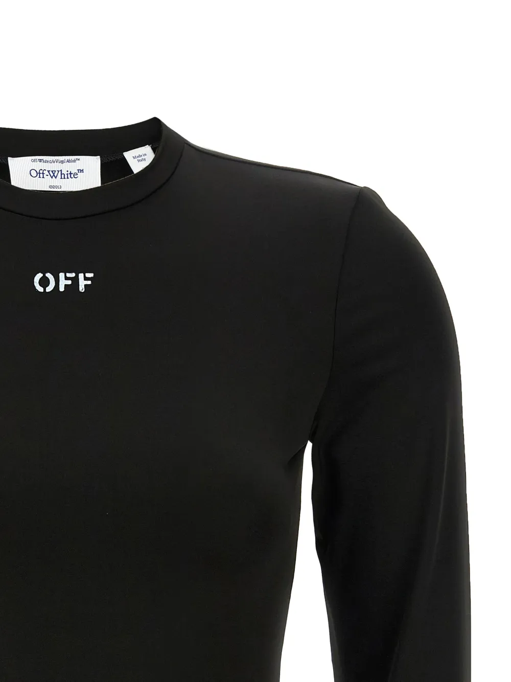 Off-White Trui met logoprint Zwart