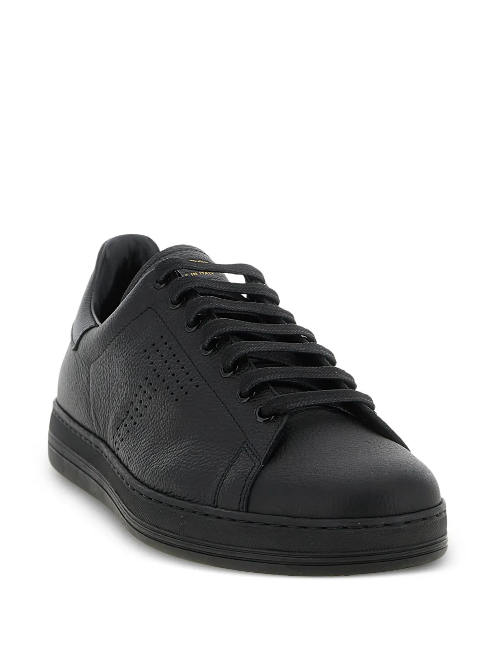 TOM FORD Leren sneakers Zwart