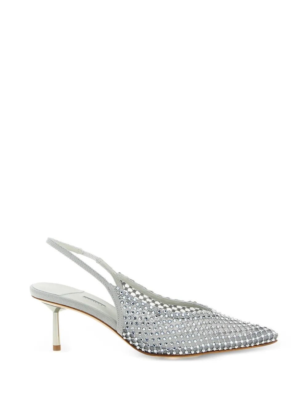 Le Silla Gilda pumps met puntige neus Grijs
