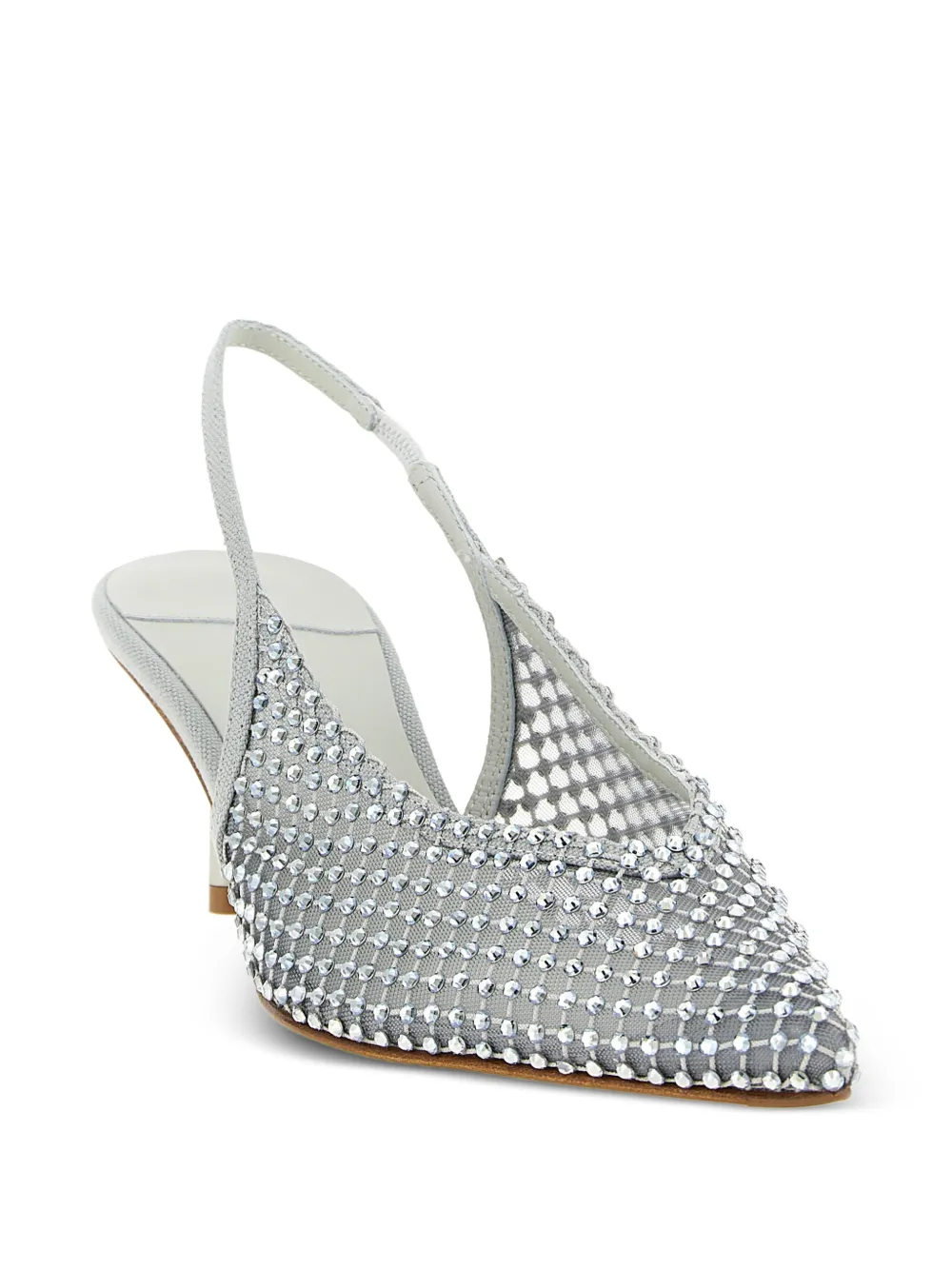 Le Silla Gilda pumps met puntige neus Grijs