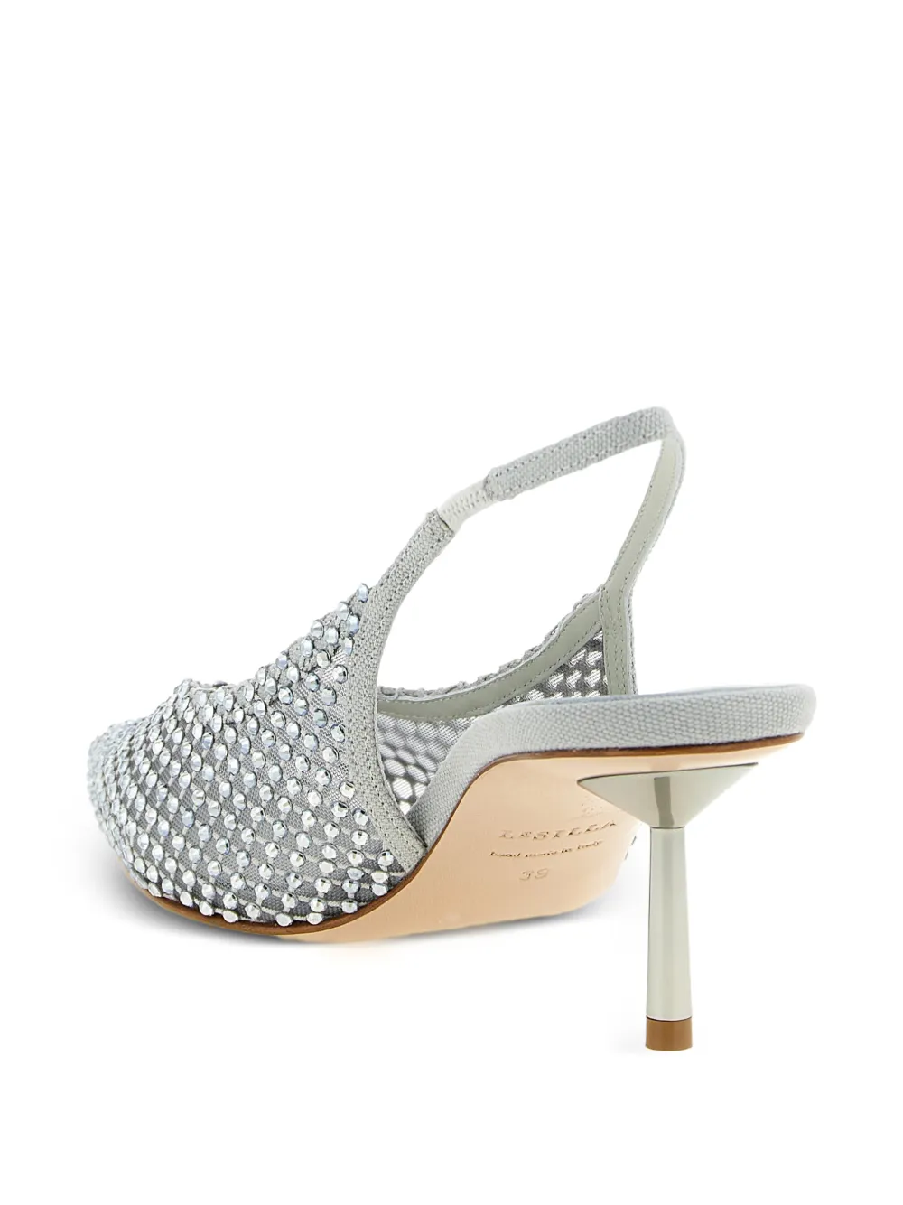 Le Silla Gilda pumps met puntige neus Grijs