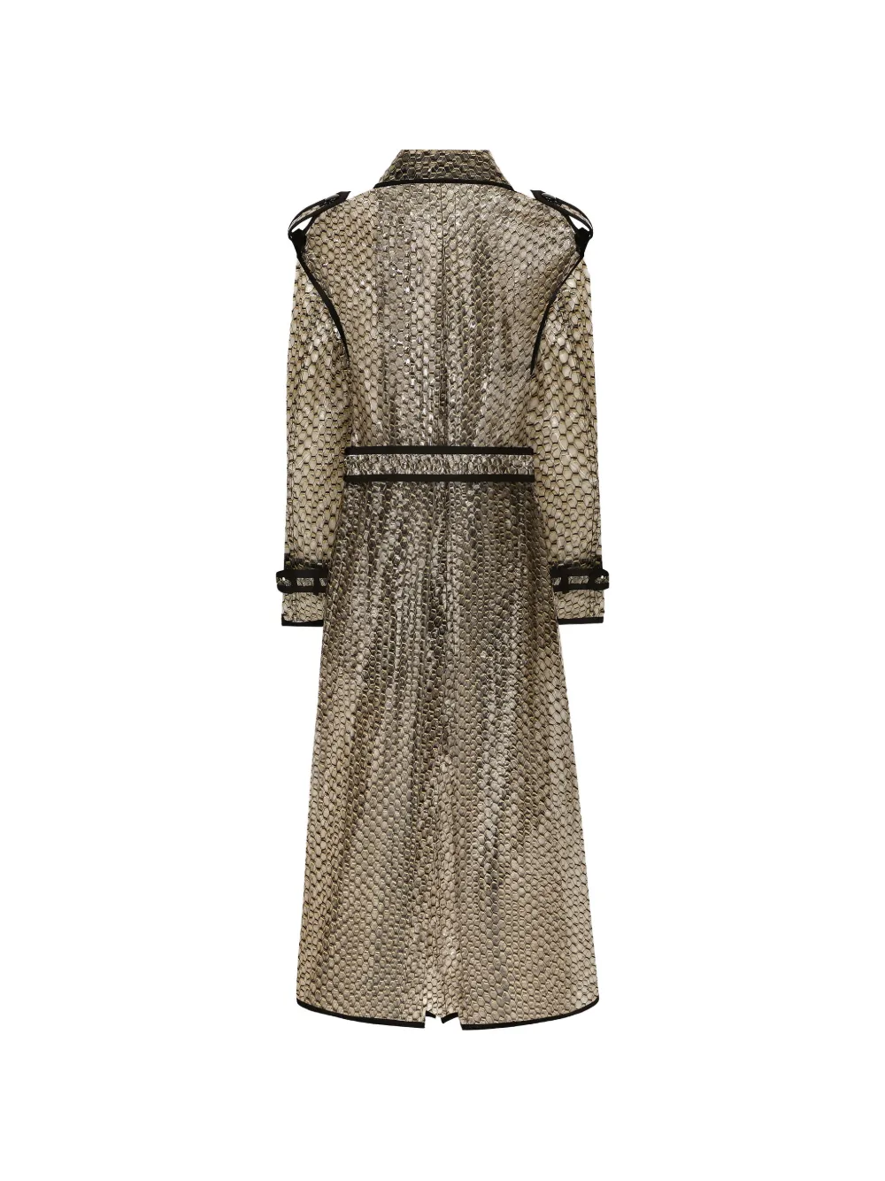 Dolce & Gabbana Trenchcoat met ceintuur Beige