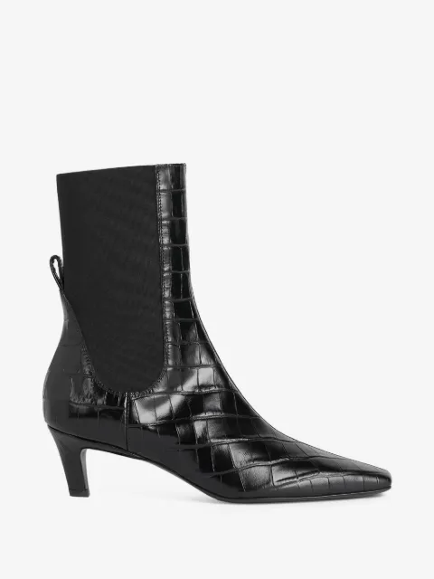 TOTEME botas Chelsea con logo en relieve