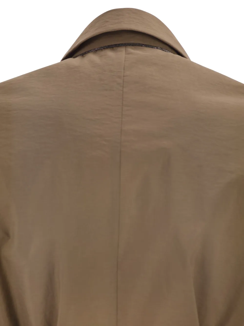 Brunello Cucinelli Gilet met riem Bruin