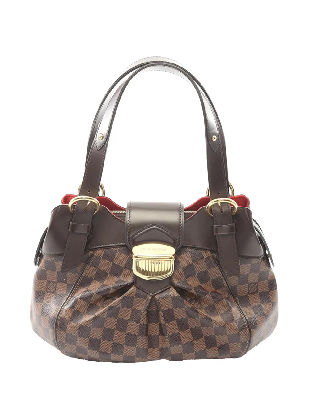 Louis Vuitton Pre-Owned 2010 Damier Ebene Sistina PM handbag - Marrone