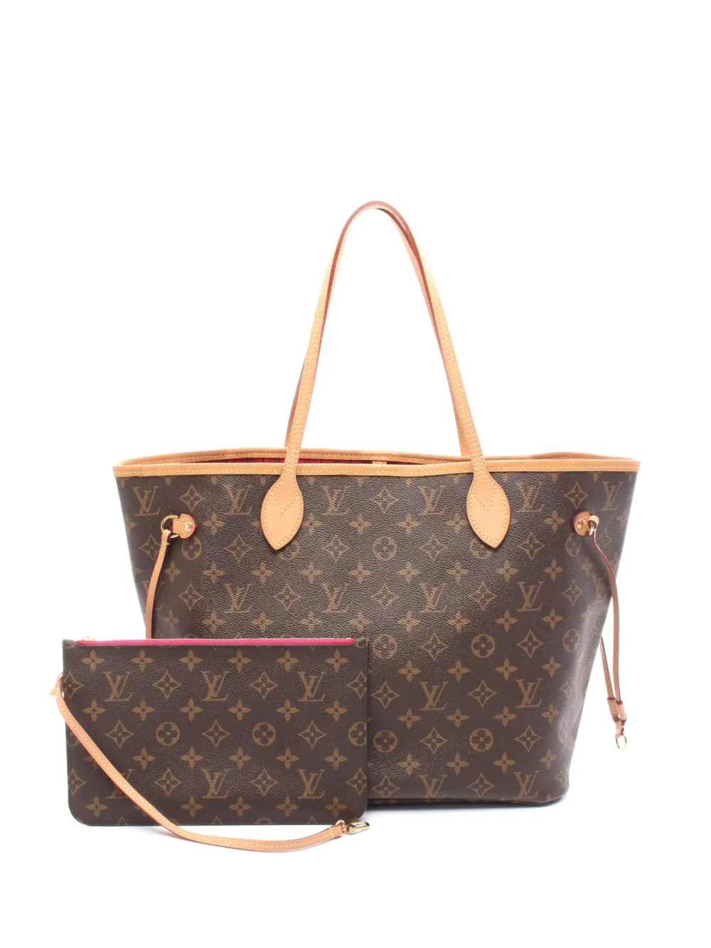 Louis Vuitton Pre-Owned 2012 Monogram Neverfull MM tote bag - Marrone