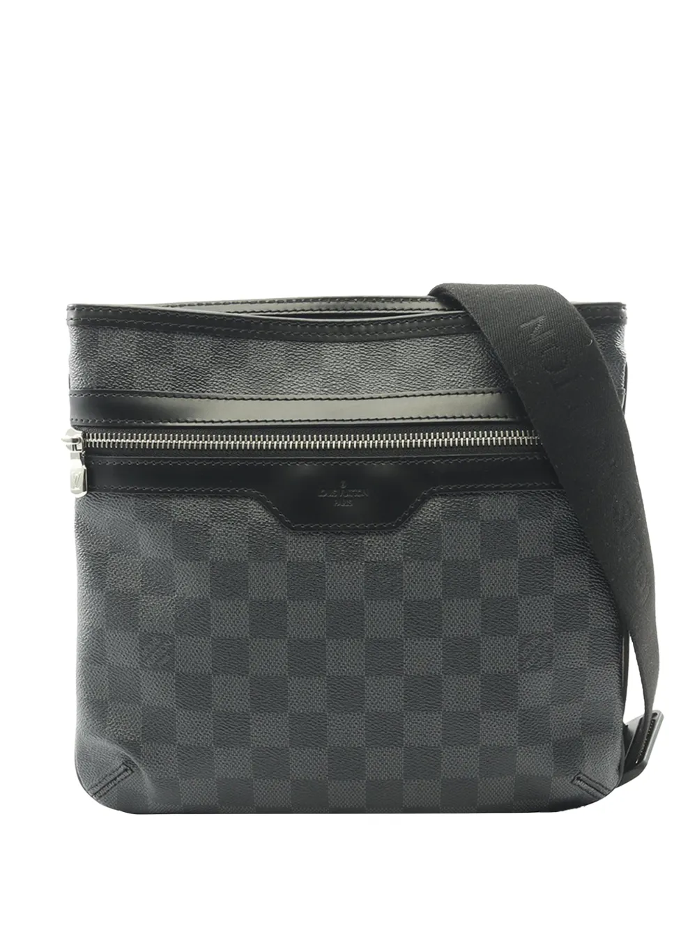 Louis Vuitton Pre-Owned 2010 Damier Graphite Thomas crossbody bag - Nero