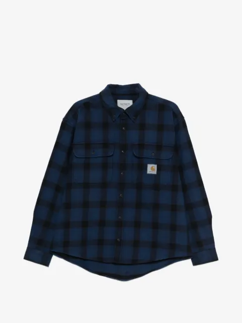 Carhartt WIP check flap-pocket shirt