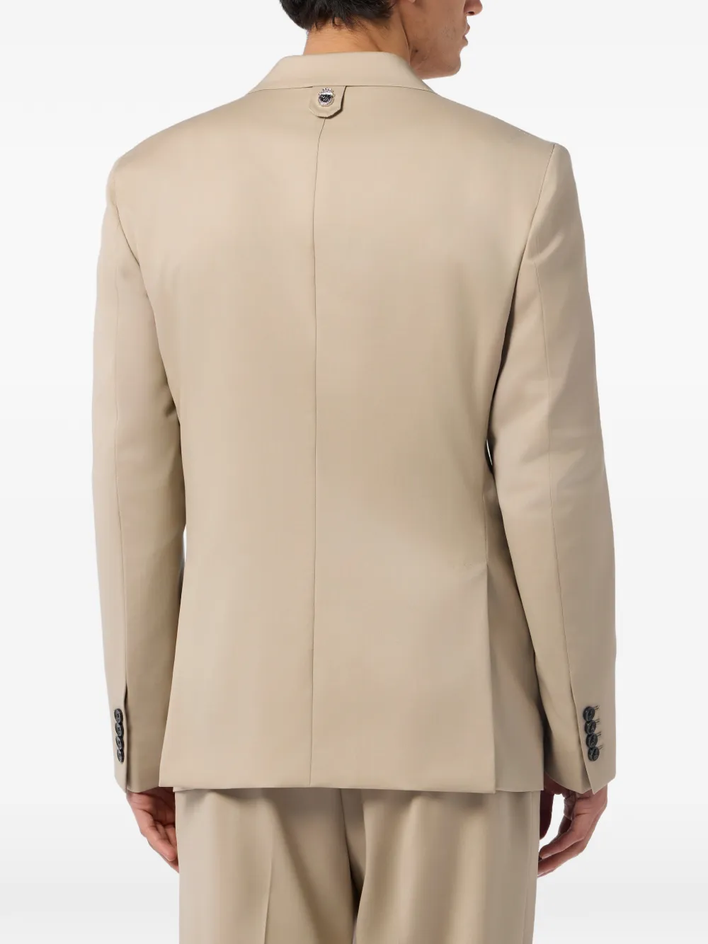 Billionaire Blazer met enkele rij knopen Beige
