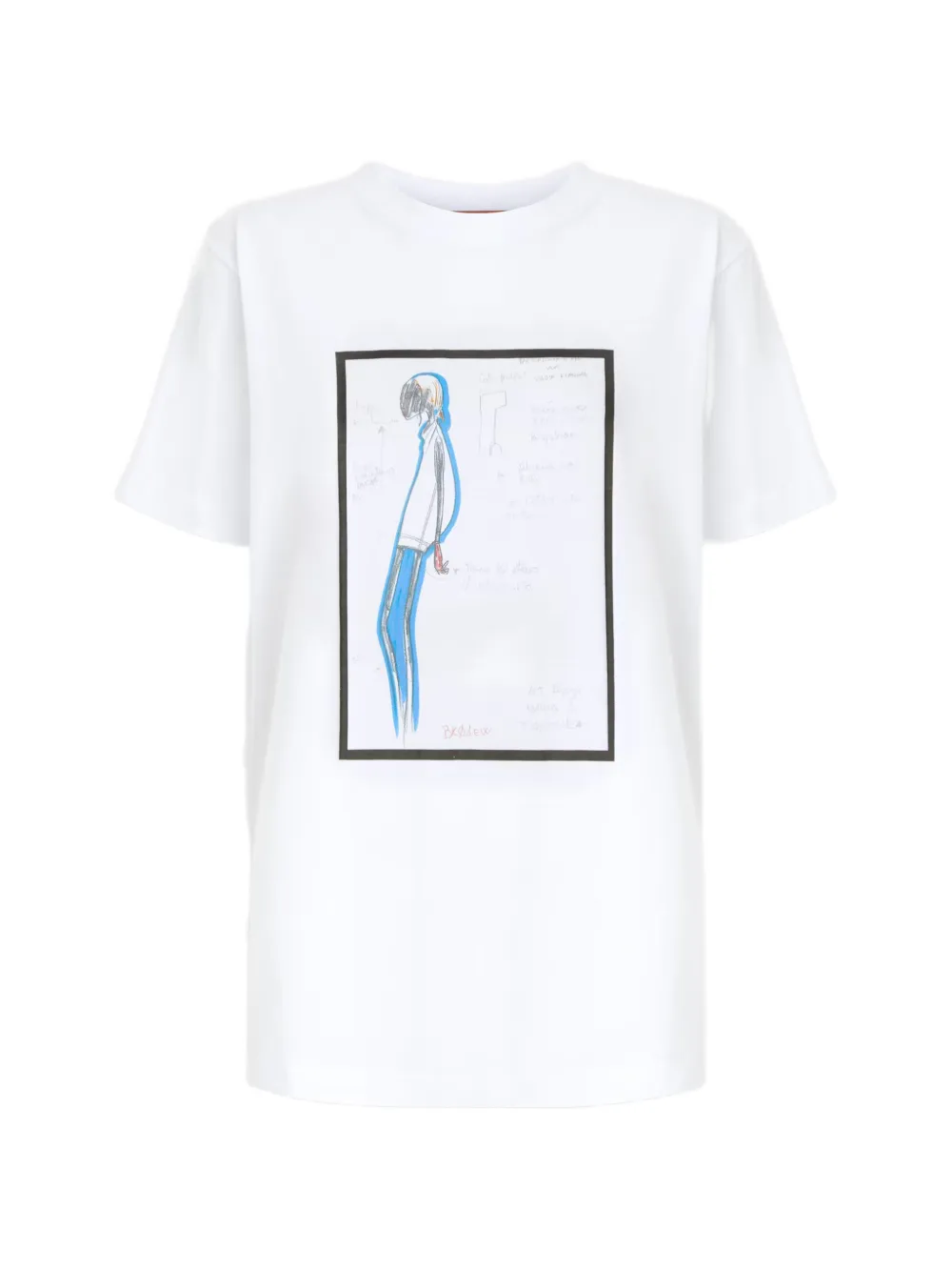 Missoni printed jersey T-shirt - Bianco