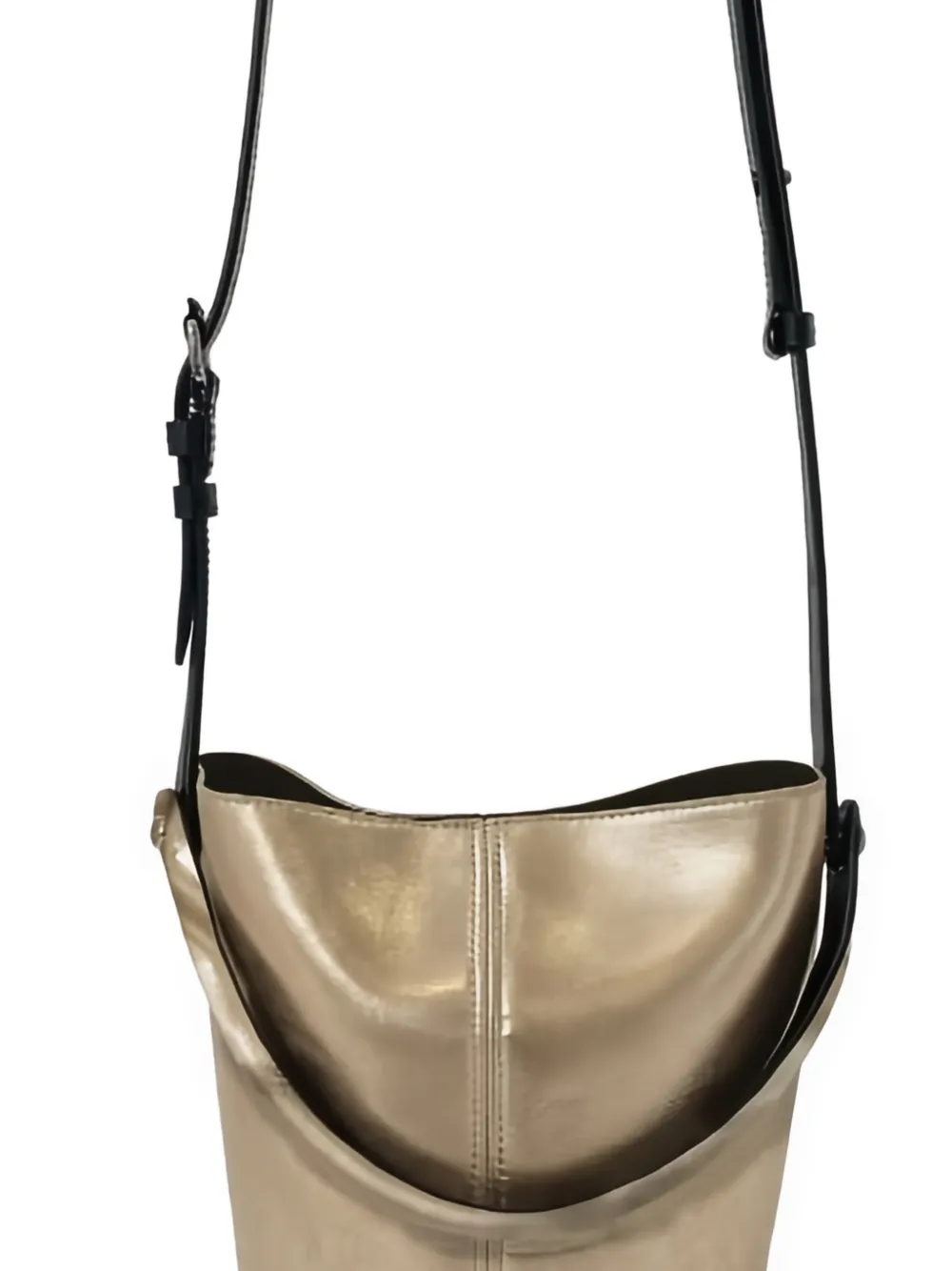 Maison Margiela Bucket-tas met verstelbaar bandje Goud