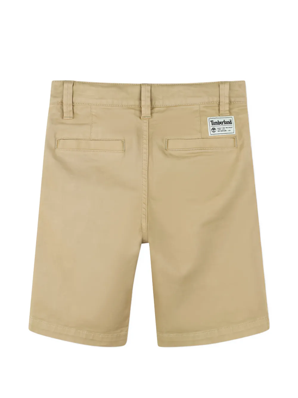 Timberland Kids Bermuda shorts met logopatch Beige