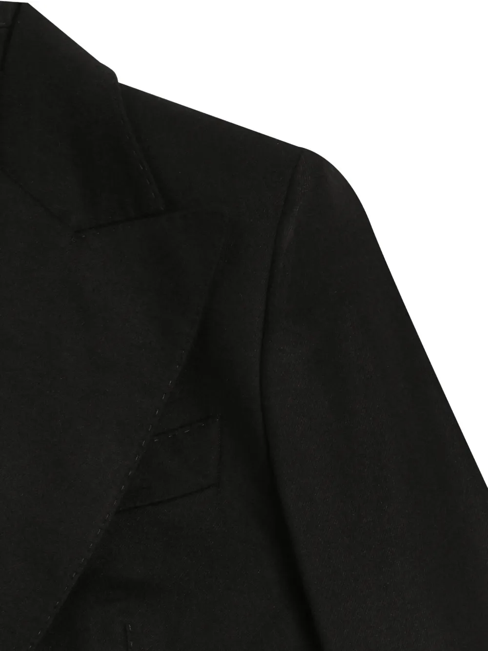  Dolce & Gabbana Double-breasted Pocket Jacket - Black 
