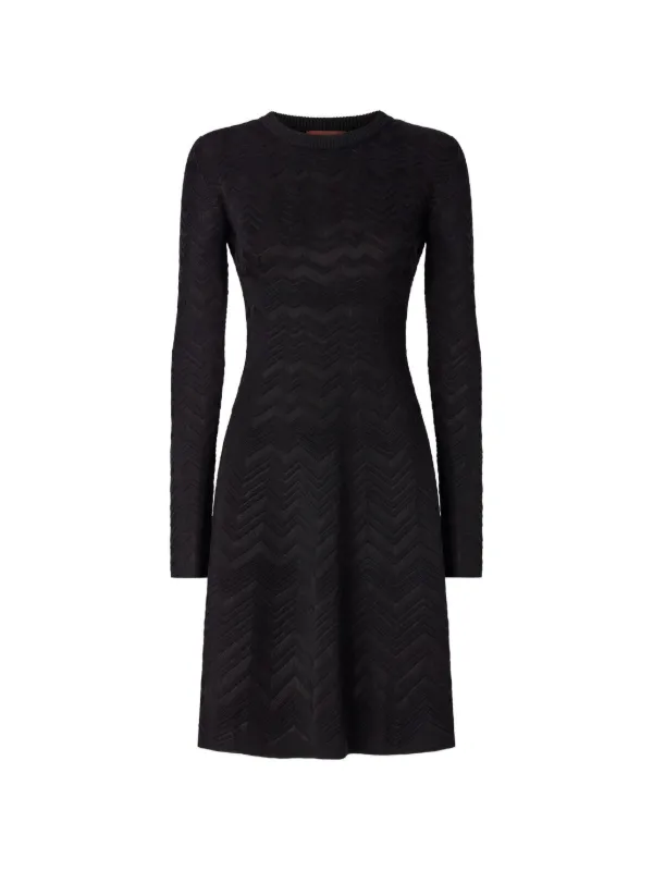 missoni dress black THML | Liana Bow Mini Dress main image 0