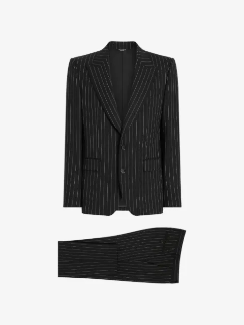 Dolce & Gabbana pinstripe single-breasted suit